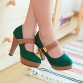 Peep Toe Mary Jane 08 + Frete Grátis (Sapatos Importados)