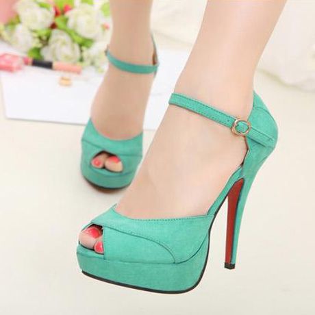 Peep Toe Mary Jane 14 + Frete Grátis (Sapatos Importados)