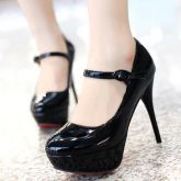 Peep Toe Mary Jane 05 + Frete Grátis (Sapatos Importados)