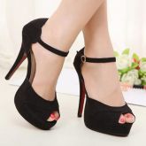 Peep Toe Mary Jane 13 + Frete Grátis (Sapatos Importados)