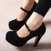 Peep Toe Mary Jane 18 + Frete Grátis (Sapatos Importados)