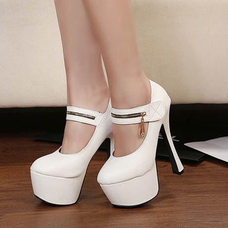 Peep Toe Mary Jane 24 + Frete Grátis (Sapatos Importados)