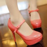 Peep Toe Mary Jane 01 + Frete Grátis (Sapatos Importados)