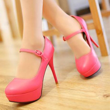 Peep Toe Mary Jane 04 + Frete Grátis (Sapatos Importados)